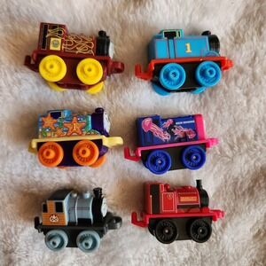 Lot 6 Mattel Thomas The Tank Engine 2014 Mini Skarloey Jellyfish Burt Starfish